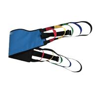 FloAPa Patients Transfer Belt Lift Sling with Handles Design Oxford Cloth Anti-Slip Transfer Tape Seniors Gait Belt for Transfer Patients Elderly Disabled from Bed Wheelchair,Blue