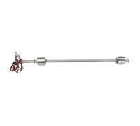 Float - 100-500mm Adjustable Length Fish Compatible Water Ac12-220v Ponds in Tanks Control Level Stainless Steel Double Ball Tanks for Switch (1 Pack)(400MM)