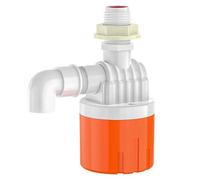Float Ball Valve for Water Tank, Automatic Water Level Control, for Pool, Pond, Livestock Trough (1/2" Top Inlet)