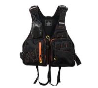 Float Jacket Adult Breathable Mesh Multi-Pockets Float Jacket Trout Fishing Gear for Outdoors Fishing Boating Kayaking Water Sports Canoeing Rafting Outdoor Safety Gear(C)