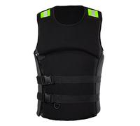 Float Jacket with Adjustable Straps, Float Jacket for Water Sports, Boating, Swimming, Surfing, Kayaking, Adult Youth Sizes(GREY,L)