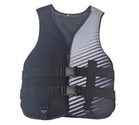 Float Jacket with Leg Straps and Zipper, Float Jacket for Boating Fishing Kayaking Surfing Water for Men Women(Black A,XL)