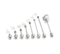Float Level Switch 304 Stainless Steel Liquid Water Tank Sensor Vertical Level Controller(75mm)