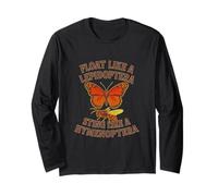 Float Like a Lepidoptera, Sting Like a Hymenoptera Funny Long Sleeve T-Shirt