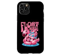 Float Nurse Registered Cute Unicorn Emergency Department Case for iPhone 11 Pro