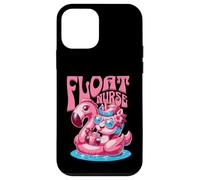 Float Nurse Registered Cute Unicorn Emergency Department Case for iPhone 12 mini