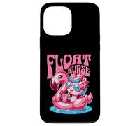Float Nurse Registered Cute Unicorn Emergency Department Case for iPhone 13 Pro Max