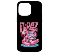 Float Nurse Registered Cute Unicorn Emergency Department Case for iPhone 14 Pro Max