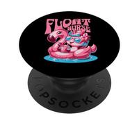Float Nurse Registered Cute Unicorn Emergency Department PopSockets Adhesive PopGrip