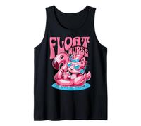 Float Nurse Registered Cute Unicorn Emergency Department Tank Top