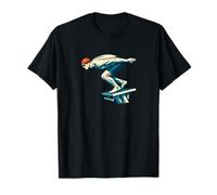 Float on Start Block Competition Motif T-Shirt