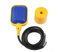 Float Operated Water Level Controller for AC220V 5A Loads with Polypropylene Body and Copper Wire for Tank Monitoring