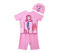 Float Suit - Traditional Kids Swimsuit for 4-8 Years with Adjustable Buoyancy/Removable Foam Floats - Super Soft, Flexible UV Protection Floatsuit for Boys