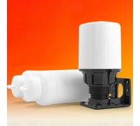 Float Switch for Water and Storage Tank, Liquid Level Controller Sensor 1NO+1NC, AC 240V 15A Plastic Metal with Orange Double Float