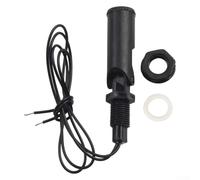 Float Switch for Water Level Sensing - 12V/24V DC Horizontal Liquid Level Sensor with PP Housing, 0.5A Max Switching Current, Compatible with Aquari