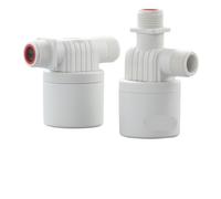 Float Valve 1/2" 3/4" 1" Male Thread Floating Ball Valve Automatic Water Level Control for Aquariums(3/4",Side Water Inlet)