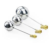 Float Valve, 1pcs 1/2" 3/4" 1", Stainless Steel Flow Control Cistern/Expansion Tanks Floating Ball Valve DN15 DN20 DN25(3/4inch)