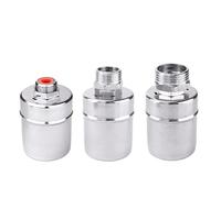 Float Valve Automatic Water Level Control 1/2" 3/4" 1Inch 304 Stainless Steel Floating Installed Inside for Tower Tank(1/2",Side Water Inlet)