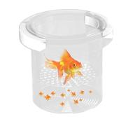 Floating Aquarium Breeding Box - 136g Safe Hatchery Incubator, Feeding Container Nursery, Betta Fry Angelfish, Egg Shrimp Acclimation For Separating Fish Fry Protecting Delicate Eggs Young