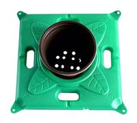 Floating Aquatic Plant Basket, Durable Plastic Hydroponic Garden Planter for DIY Water Features and Pond Decor
