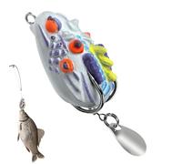 Floating Baits - Smoothness without Equal Fishing Baits | Double Hook Setup Baits for Bass | 3.5cm Rane Baits Suitable for Lake, River, Can