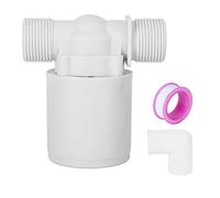 Floating Ball Valve Float Valve G3/4in Float Valve Automatic Water Level Control Valve for Water Tanks Pools Plastic Thread Size G3/4in Working Pressure 1 10KG 0.1 2MPa