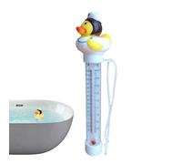 Floating Bath Thermometers - Duck Fish Tank Thermometers, Ice Bath Temperature Gauge | Accurate Digital with Long Rope, Spa, Easy Read, Baby Safe Water Temperature, Thermometer for Pool Accessories