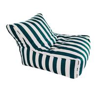 Floating Bean Bag Chair for Pool Original Adult Floating Lounger Waterproof Outdoor Stripe Bean Bag Cover Perfect for Relaxation and Sunbathing