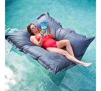 Floating Bean Bag For Pool,Outdoor Indoor Comfortable Large Bean Bag Chair Big, Pool Side Swimming Floating Bean Lazy Sofa Sac Cover Only,Reusable Bean Bag For Swimming (Color : D)