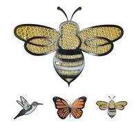 Floating Bee Island, Insect Floating Pollinator Island, Bee Watering Station, Bee Bath Bee Drinking Station Bee Waterer and Butterfly Water Stations Butterfly Feeders for Outdoors Thirsty Feeding (A)