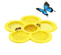 Floating Bee Station Floating Flower Shape Butterfly Feeder Island