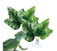 Floating Betta Bed Leaf Hammock, 2pcs Aquarium Leaves With Suction Cup, Provides Comfortable Hiding And Breeding Site For Betta Owners Beginners Office Desk Tanks, Fish Tank Aquarium Breeding Tank Bed
