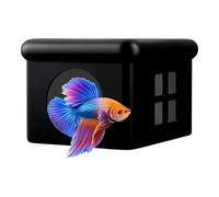 Floating Betta Hide | Multi-Functional Hammock Floating Betta Hide | Small Aquariums Cave Decor Breeding Box Shelter for Home Apartment Hotel Dorm Offices Restaurants