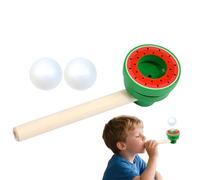 Floating Blow Pipe Balls - Blowing Toys Floating Balls Breath Exerciser - Smooth Fun Cognitive Development Kids Party Supplies for Easter Thanksgiving Celebrations