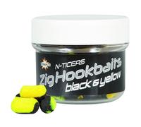 Floating boilies Dynamite Baits N-ticers Zig Hb Noir 10 g