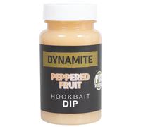 Floating boilies Dynamite Baits Peppered Fruit Bait Dip Blanc 100 ml
