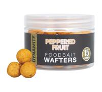 Floating boilies Dynamite Baits Peppered Fruit Fluro Waft Blanc 15 mm