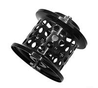 Floating Brake Spool Compatible with For DAIWA T3 SV LTD SS SV 21 For ZILLION SV 1016 Ryoga Silver 19 PE TW Baitcast Reels and 1 15g Lure Range (stainless steel black)