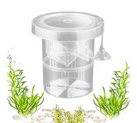 Floating Breeding Box, Fish Tank Divider, Aquarium Nursery Box with Adjustable Reusable Dividers for Plant Nursery in Freshwater or Saltwater Tanks, 1 Piece