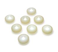 Floating Candle Flicker Wax LED Floating Candles Flameless Batteries Power Tea Lights Water Activated for Wedding Home Party Centerpiece Vases Bath Outdoor Pool Pond Decor (White, 8 Pack)