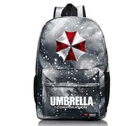 FLOATING Casual Daypacks School Backpack, Resident ev-il Students School Bag with Breathable and Decompression Design, Lightweight School Bag for Teenager-Style-1||45 * 13 * 31 cm