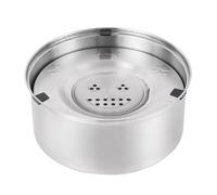 Floating Cat Food Bowl, Drinking Water Bowl - Even when you're on the float, your pet will be playfully bumped into their tongue or paw, your stainless steel rustproof dog bowl, 3L dog bowl, non-tip
