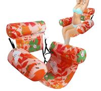 Floating Chair For Swimming Pool - Inflatable Relax Raft - Floating Lounger,Suitable For Outdoor Rivers Lakes Beaches Parties Vacations Travel Breaks Weekends Gatherings