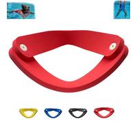 Floating Chairs, Water Recliner, Non Inflatable Foam Lake Pool Lounger Chair, Adjustable Collapsible Pool Lake Float, 3 in 1 Foam Floating Lounger Chair For Party Summer, Water Beach (Red, 100cm)
