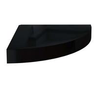 Floating Corner Shelf Wall-Mounted Hanging Shelf Wall Display Shelf MDF vidaXL