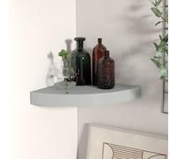 Floating Corner Shelf Wall-Mounted Hanging Shelf Wall Display Shelf MDF vidaXL