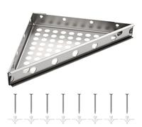 Floating Corner Shower Bench Kit-Customizable Appearance Corner Bench Seatin (12"×12"×17")