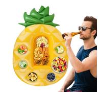 Floating Cup Holder for Pool Inflatable Pineapple 7 Holes