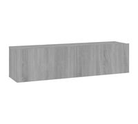 Floating Cupboard Entertainment Furniture Set TV Cabinet Stand Unit Wall Mounted