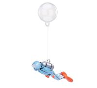 Floating Decorations for Aquariums - Glow-in-the-Dark Fish Tank Diver Decoration Small, Aquarium Accessories Diver Decoration Miniature Diver for Saltwater Freshwater
